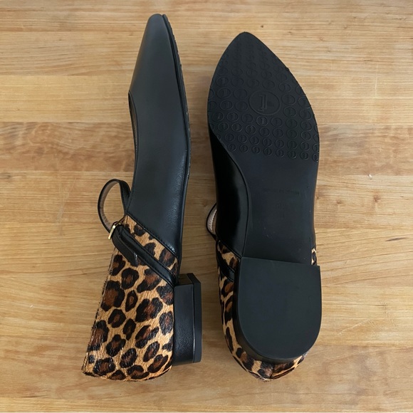 Jon Josef Leopard Print Flats Leather Calf Hair - Picture 4 of 10